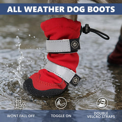Spark Paws dog shoes soft fleece lining for year-round comfort