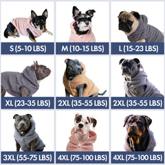 Spark Paws fleece dog jacket interior polar fleece warmth for crisp winters