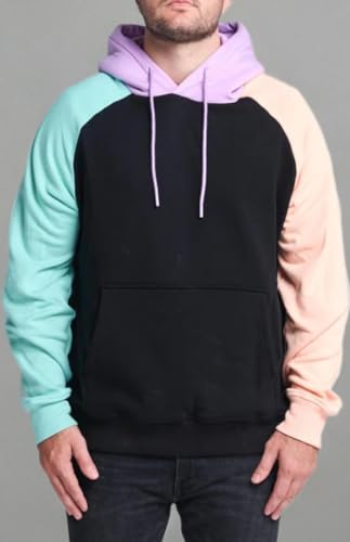 Spark Paws human hoodie ribbed hem cuffs add durable, stylish finish.