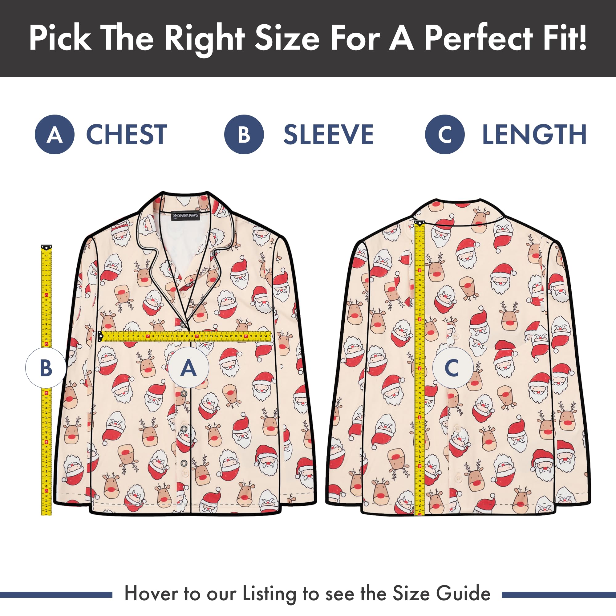 Spark Paws human pajama top ultra-soft premium quality close-up fabric texture