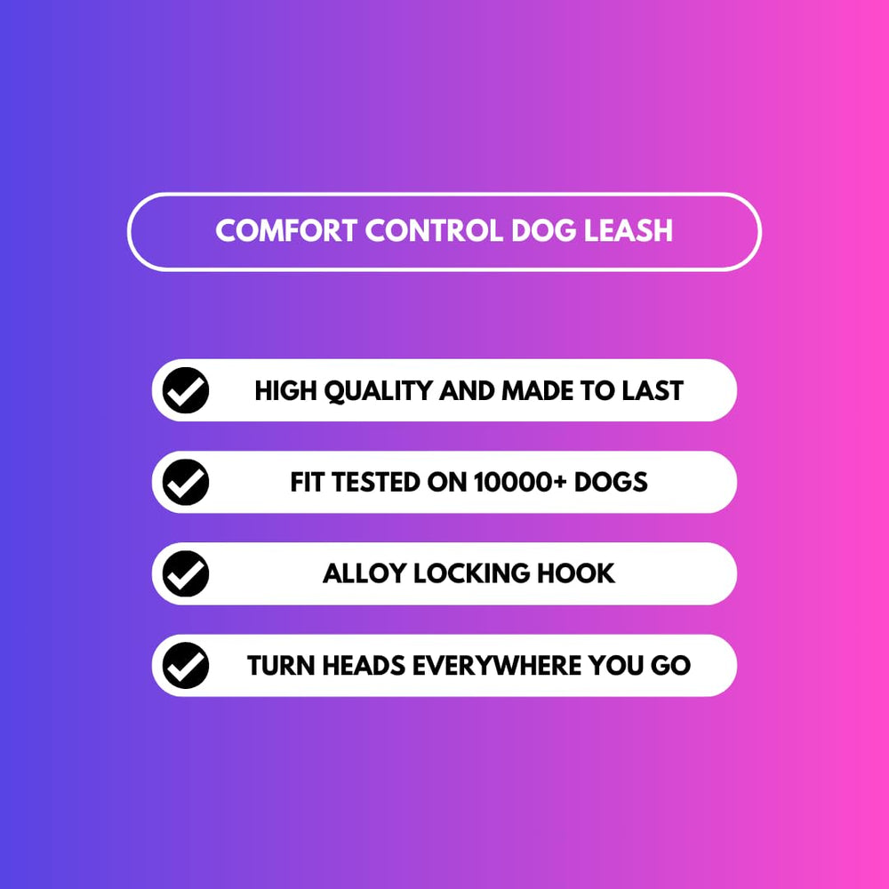 Spark Paws leash-55-inches length balances freedom and control for most dogs.