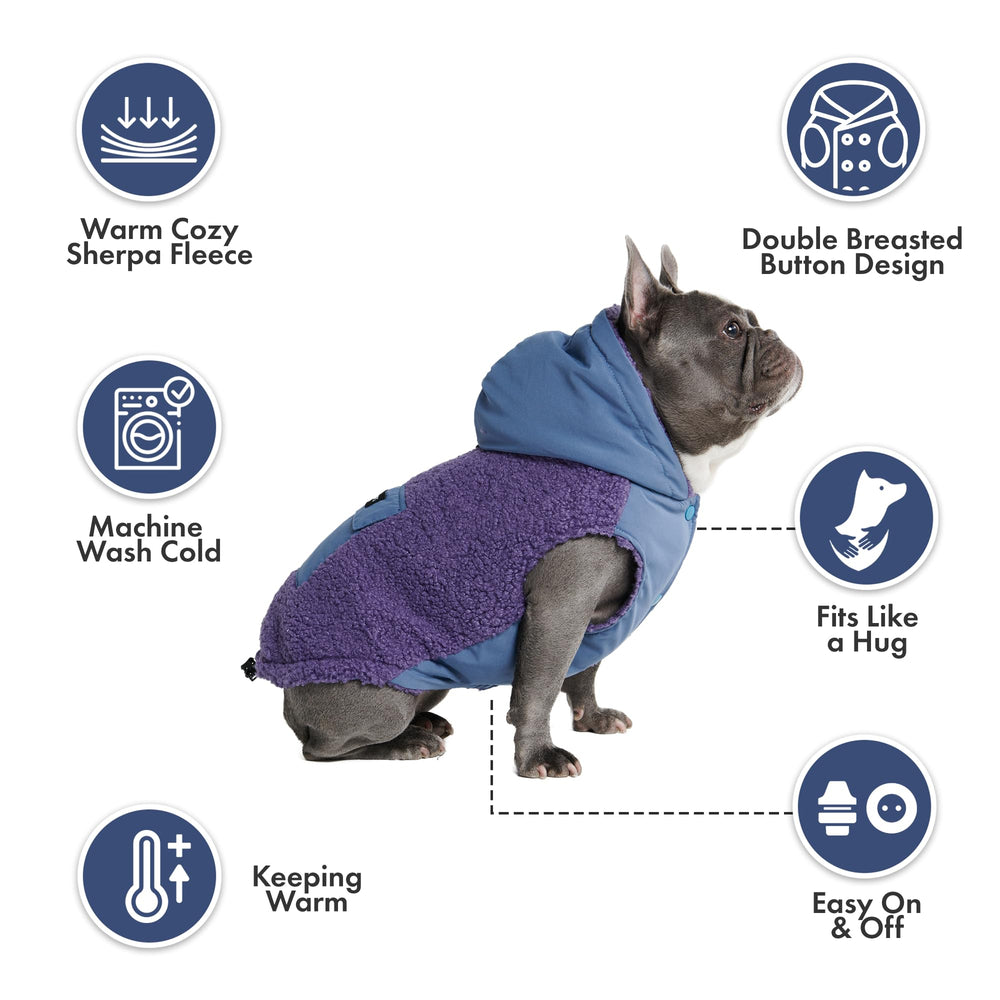 Spark Paws plush fleece texture close-up showing soft interior lining.