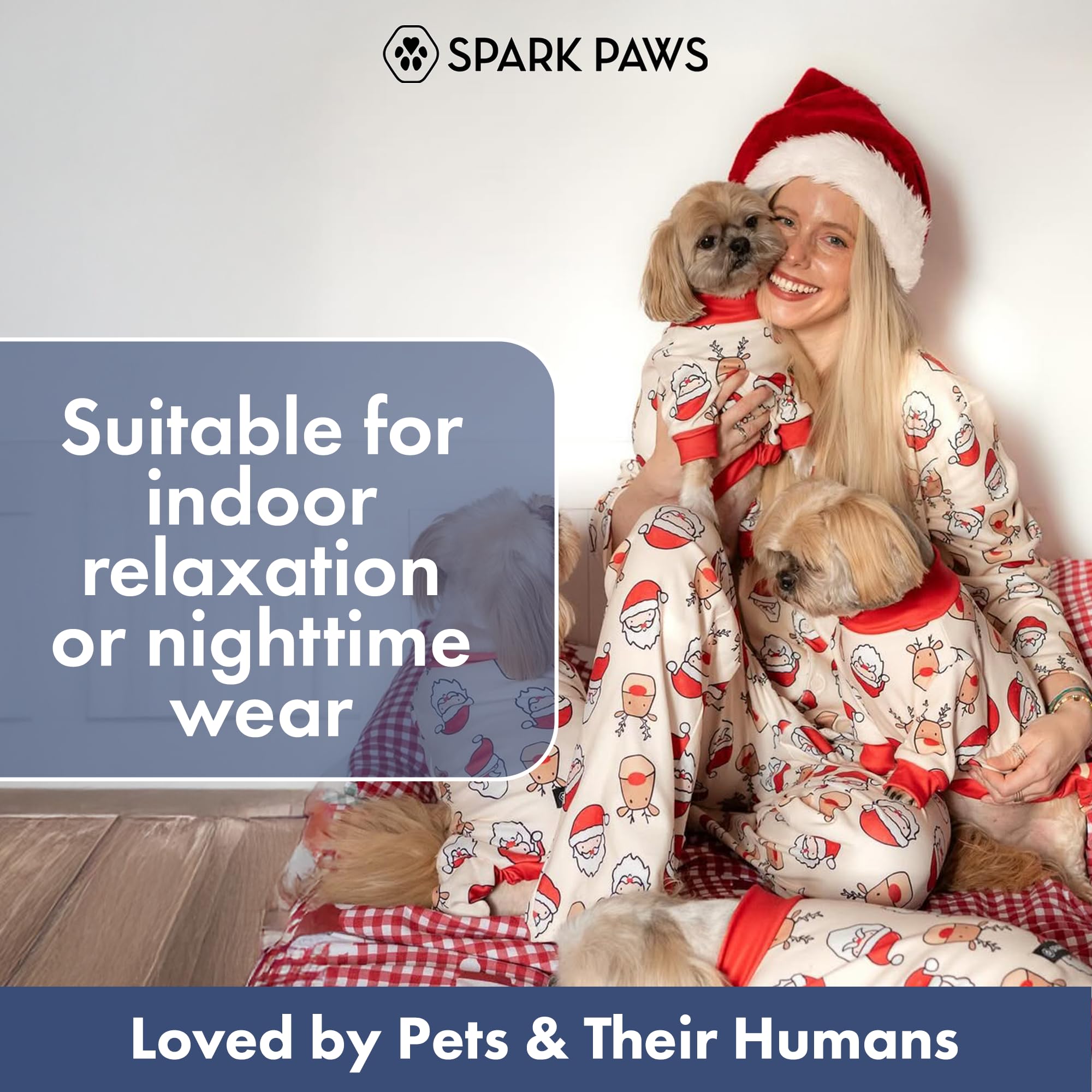 Spark Paws 2XL size image emphasizes precise fit for larger breeds.