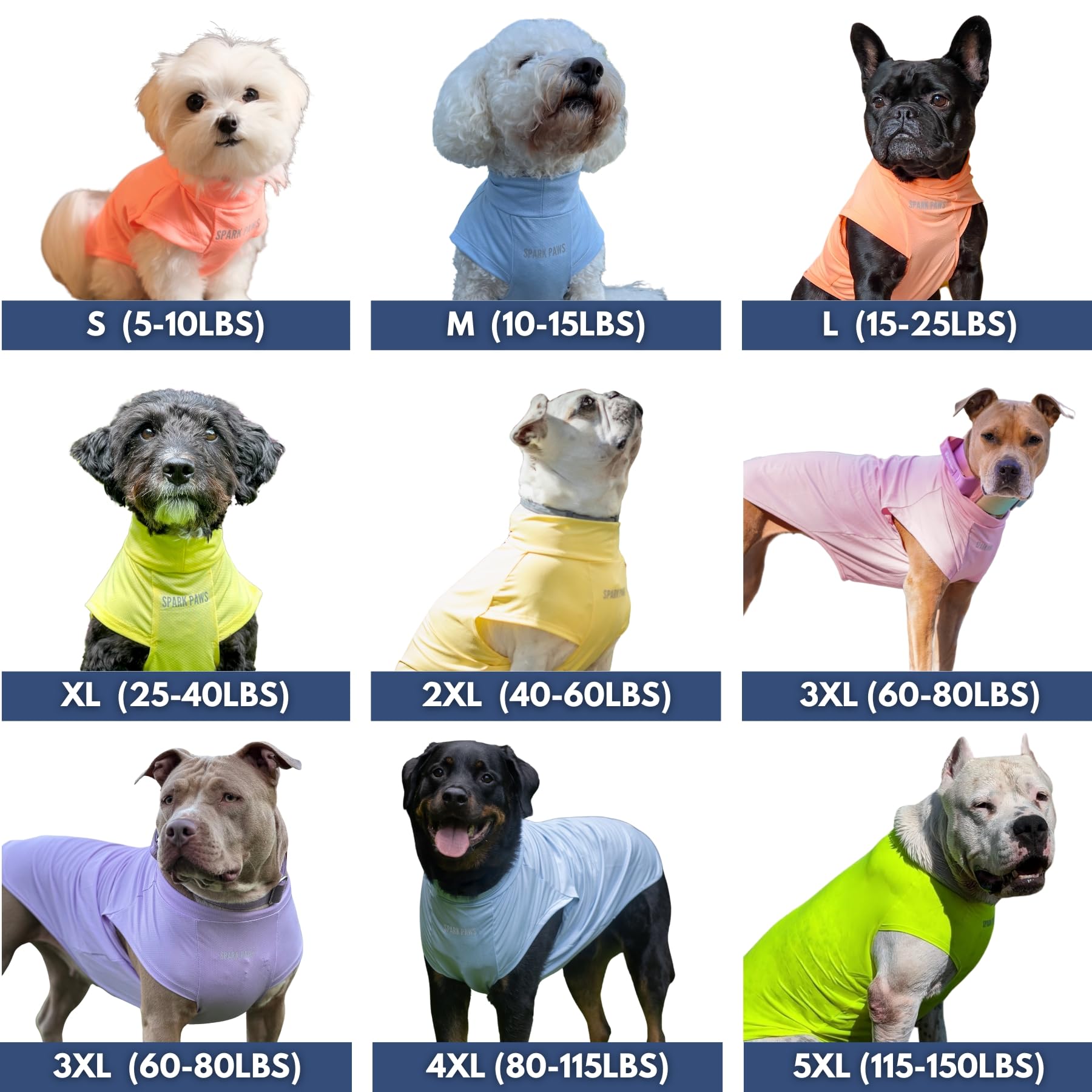 Spark Paws Sunblock Dog T-Shirt fabric close-up shows breathable material for hot days.