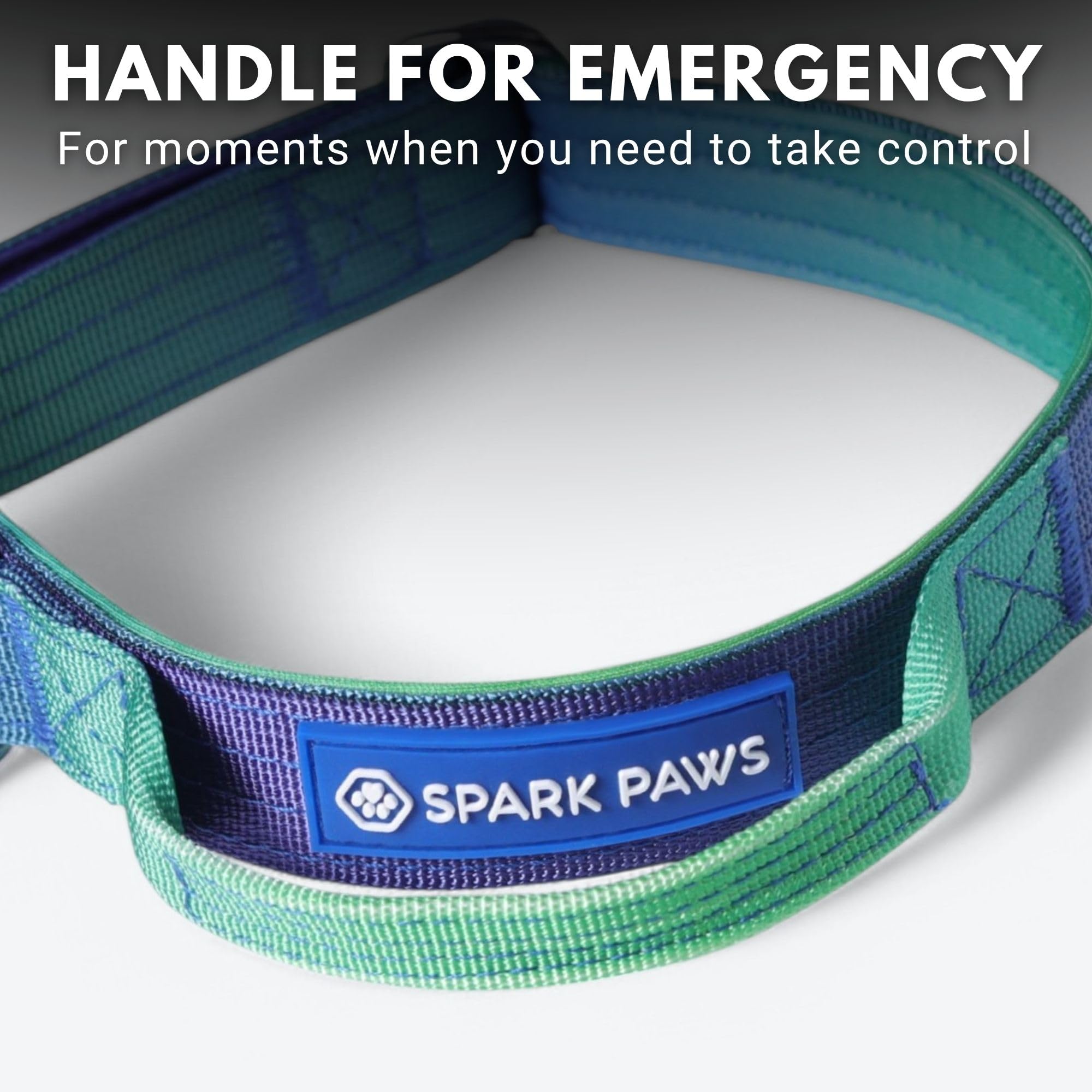 Spark Paws Tactical Collar quick-release buckle for easy on/off
