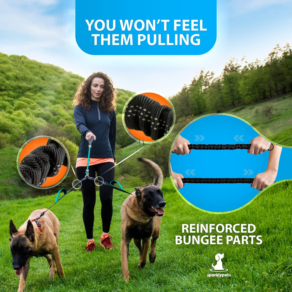 SparklyPets ergonomic 360 coupler demonstrates reduced wrist strain during turns.