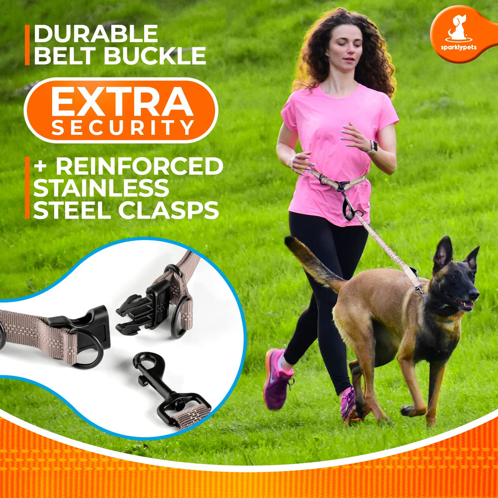 SparklyPets durable leash for large breeds supports steady training and jogging.