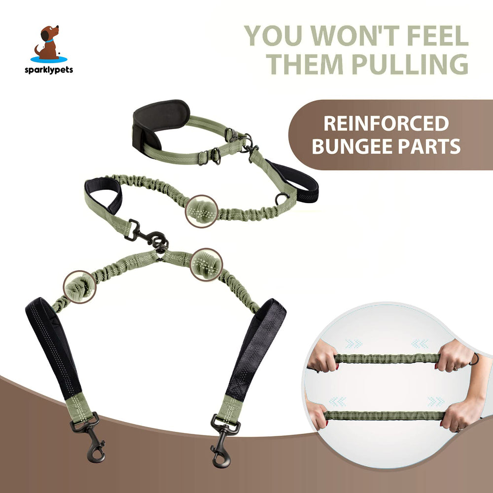 SparklyPets padded handles offer secure, comfortable grip during long strolls and busy crossings.