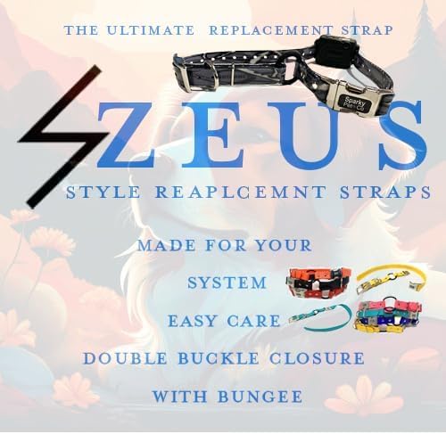 Sparky Pet Co double buckle design adds extra security for long-term wear