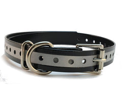 Sparky Pet Co Garmin collar strap closeup highlights durable 3/4-inch width for training control