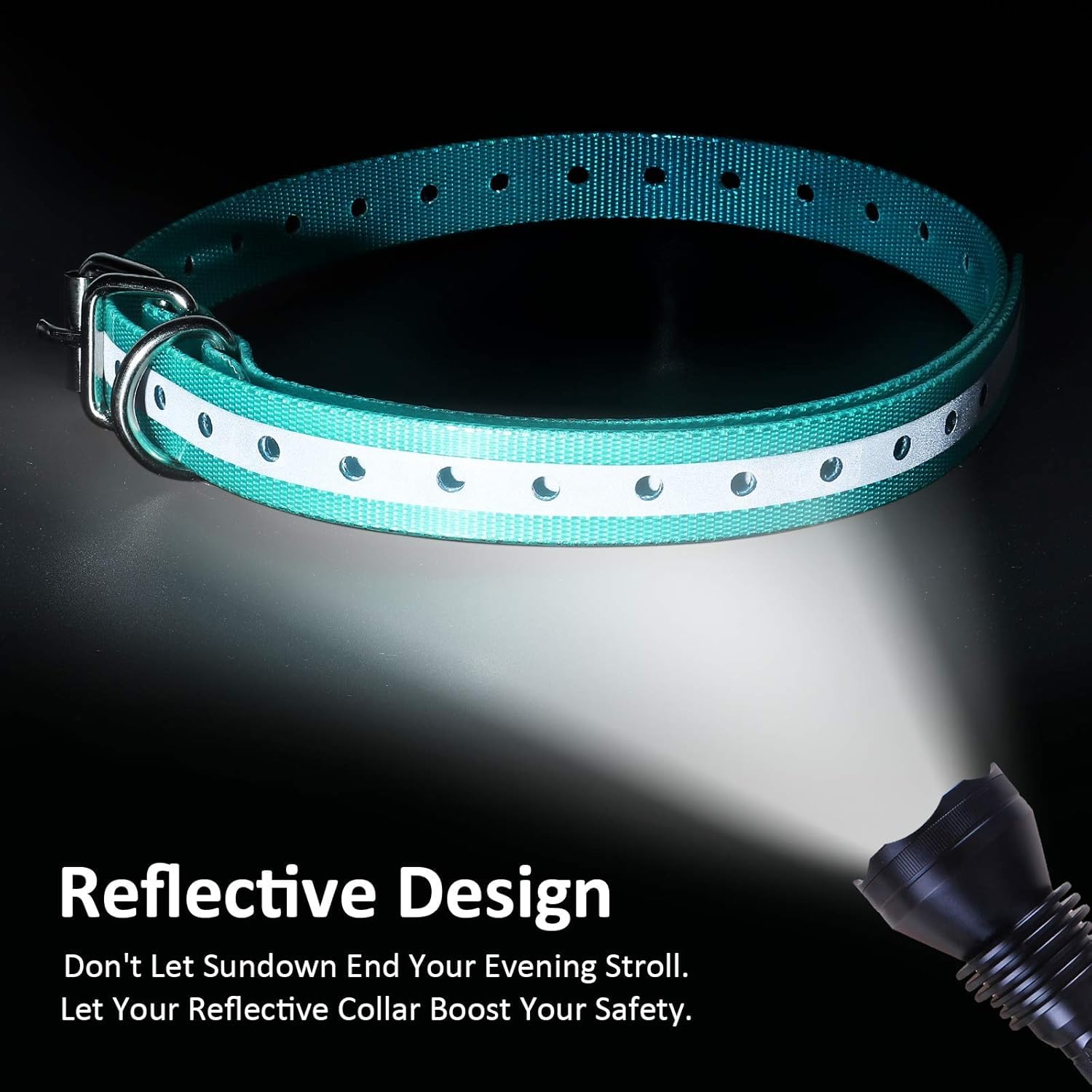 Sparky Pet Co strap is waterproof and odor-proof for rugged adventures