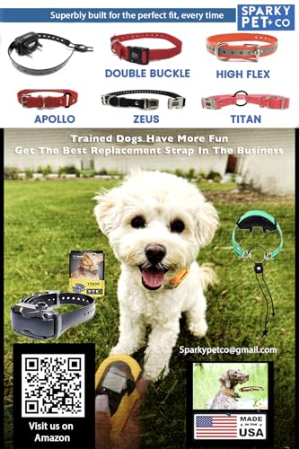 Sparky Pet Co quick-release-clasp enables easy removal after outdoor adventures.