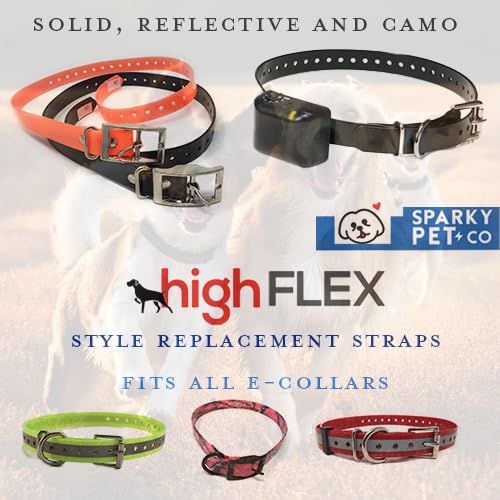 Sparky Pet Co replacement strap at 28in length, adjustable fit for medium to large dogs