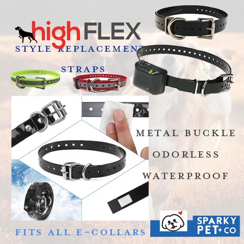 Sparky Pet Co USA-made replacement strap shows rugged construction for long-lasting wear