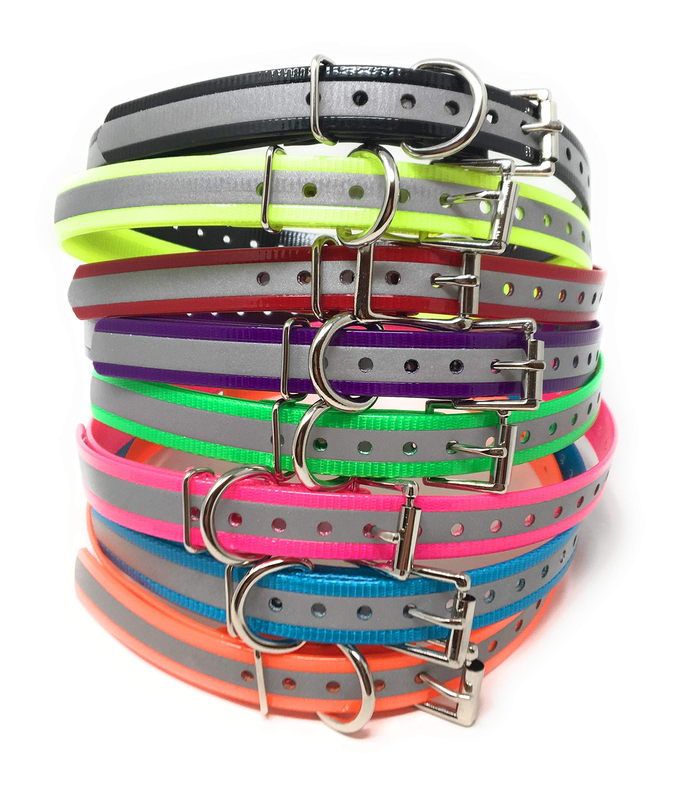 Sparky Pet Co waterproof-odor-proof strap highlights weather-ready durability.