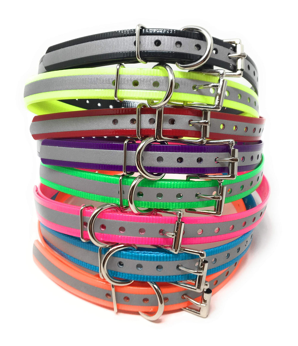 Sparky Pet Co waterproof-odor-proof strap highlights weather-ready durability.