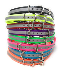 Sparky Pet Co waterproof-odor-proof strap highlights weather-ready durability.
