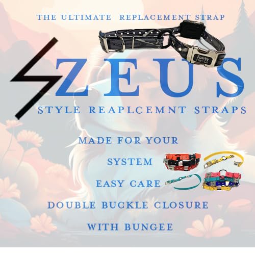 Sparky Pet Co Zeus biothane waterproof strap resists dirt and water