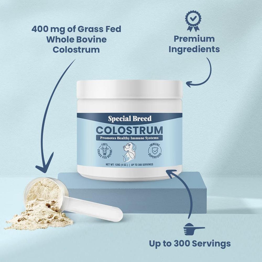 Special Breed grass-fed colostrum ingredients highlight quality and sourcing