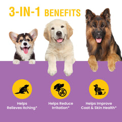 Special Breed yeast infection treatment for dogs 8 oz packaging highlights size and USA quality.