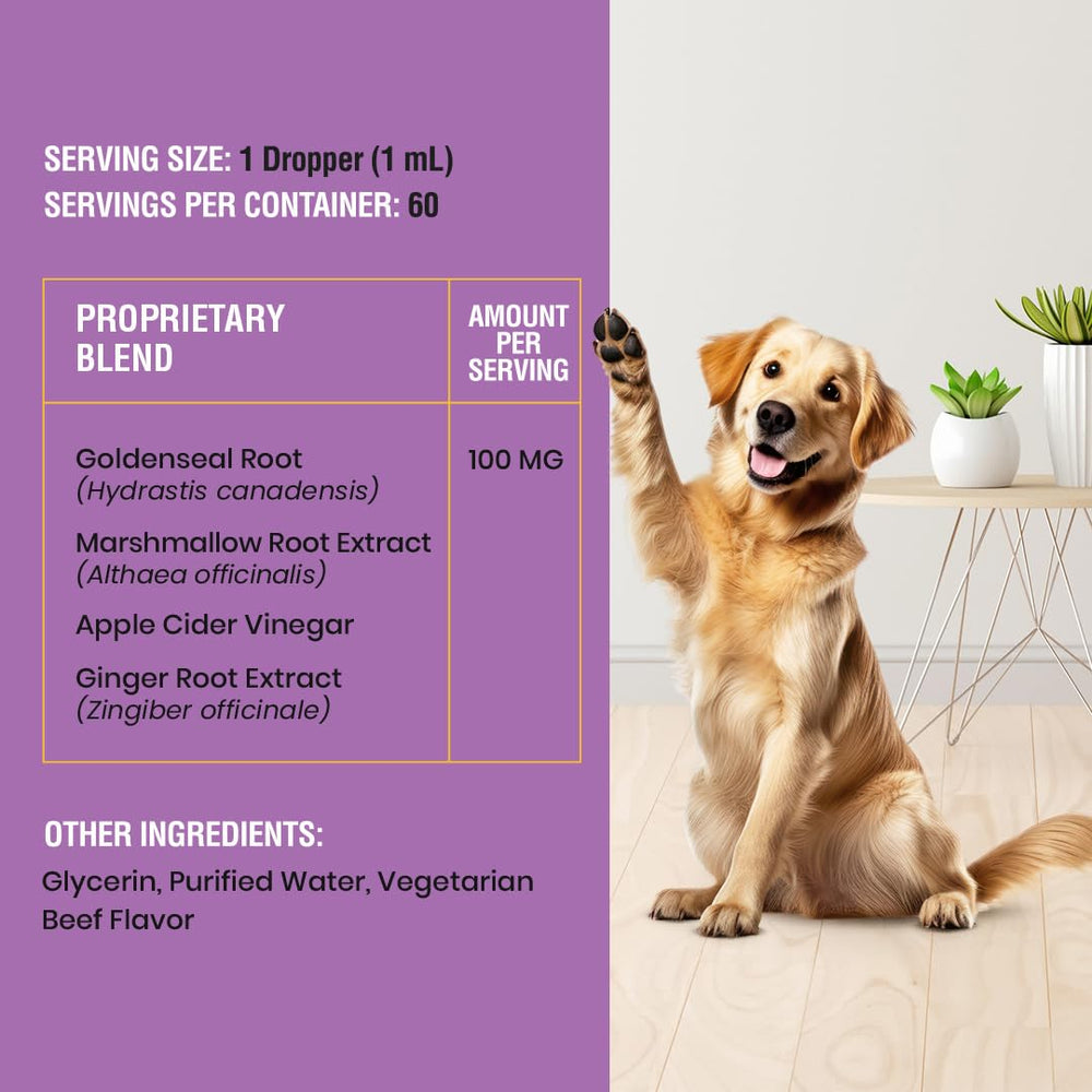 Special Breed yeast-treatment symptom relief image signals quick comfort for itchy paws