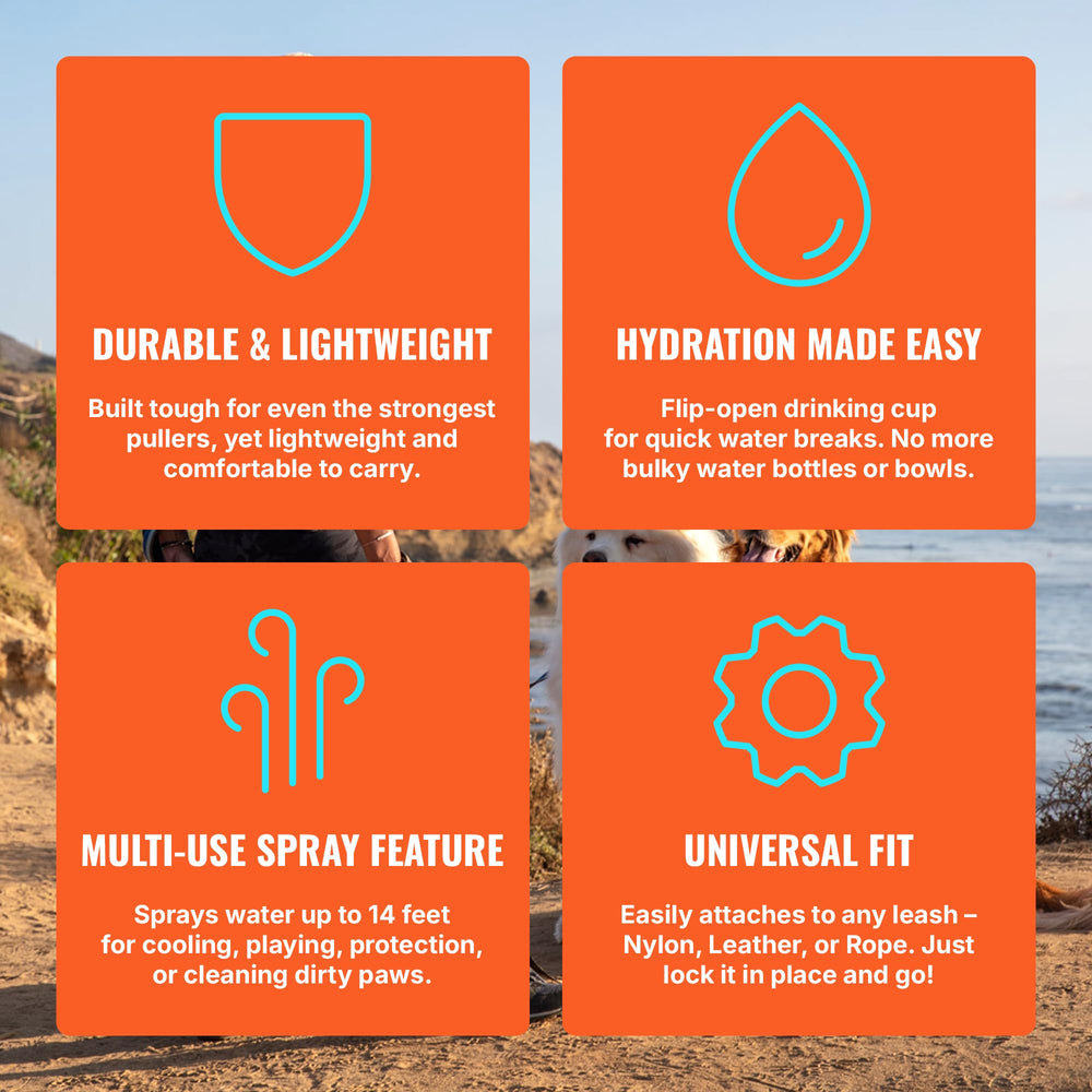 Spleash food-safe materials ensure safe hydration on the go.