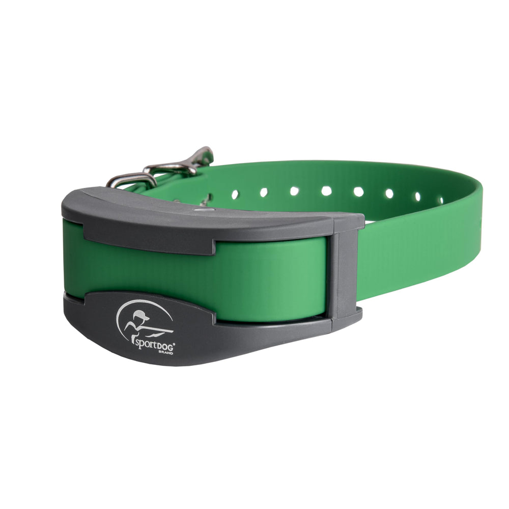 SportDOG Add-A-Dog Collar close-up highlights rugged build for field training.
