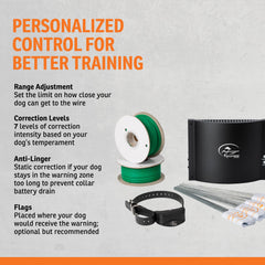 SportDOG Boundary flags assist training and boundary awareness for dogs.