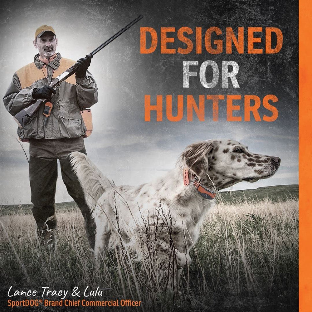SportDOG easy-to-coil cord for quick transport and storage.