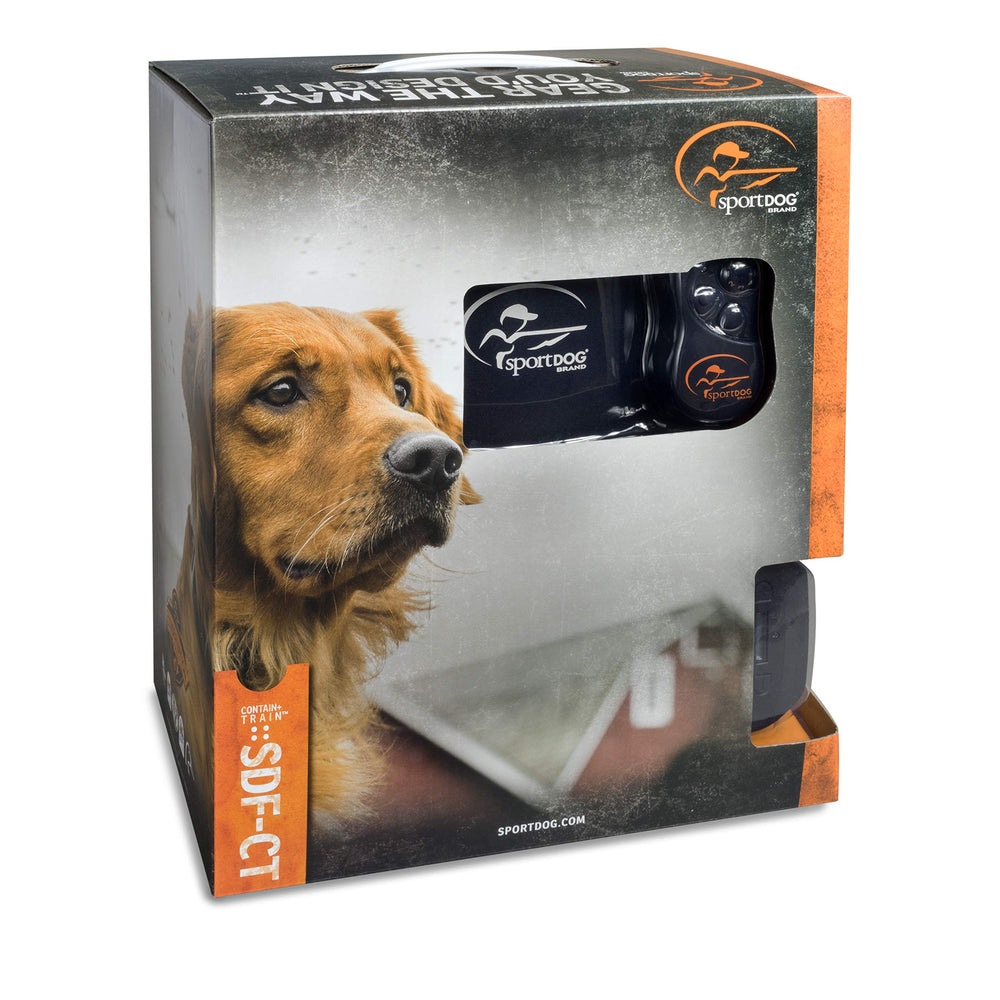 SportDOG Contain Train System fast-recharge collar keeps training sessions efficient.