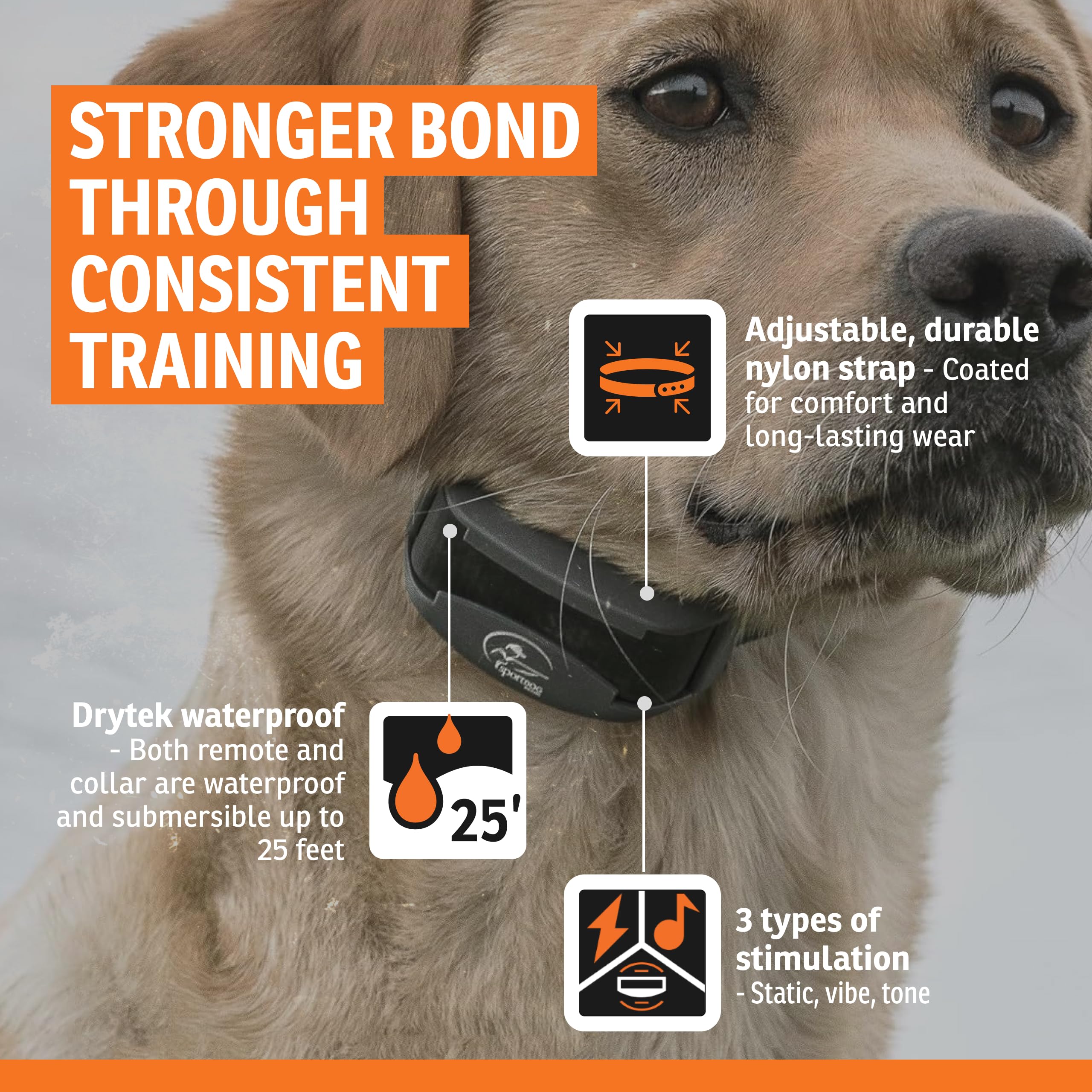 SportDOG FieldTrainer 425X quick-charge battery for long training days