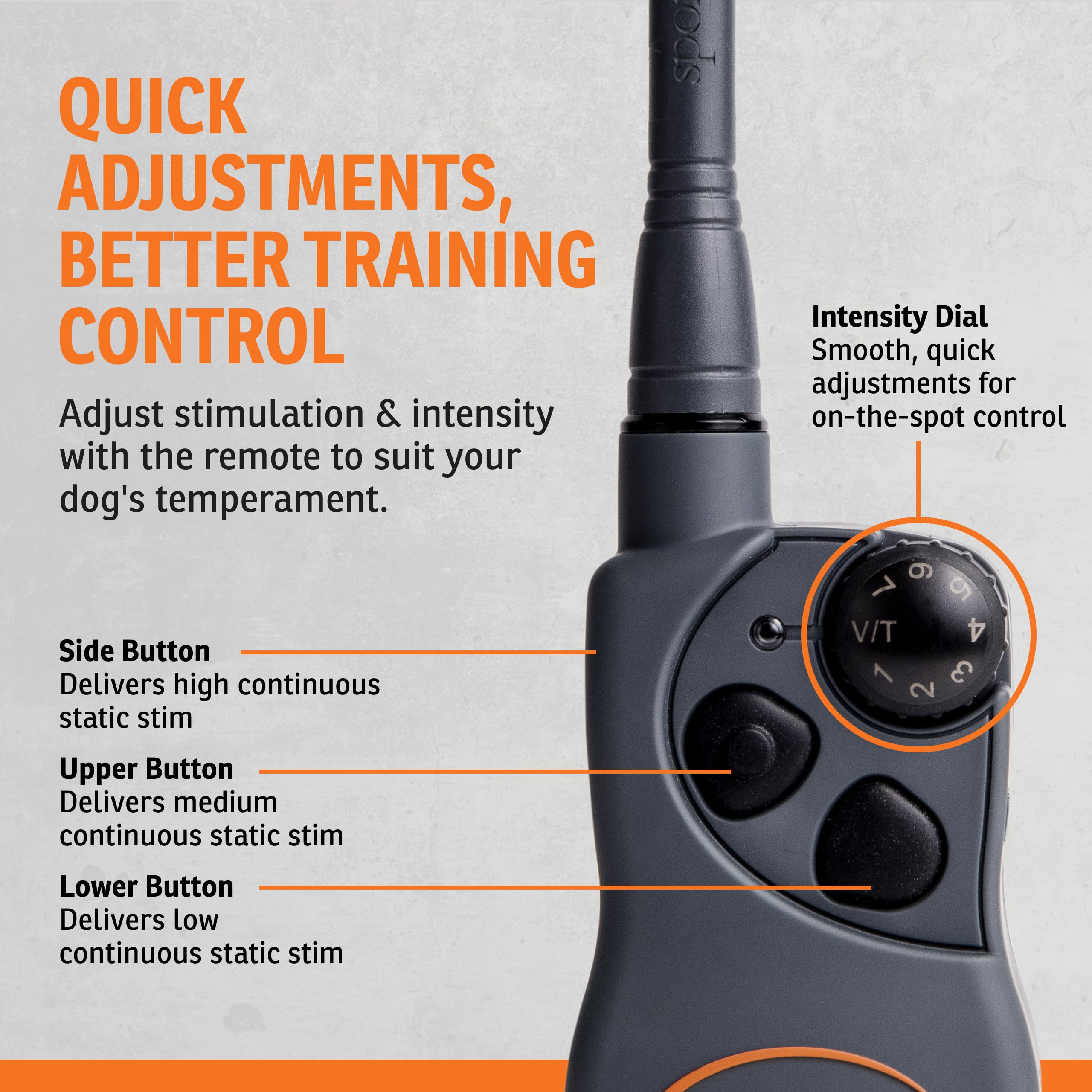 SportDOG SportHunter 825X DryTek waterproof system supports submersion-ready training