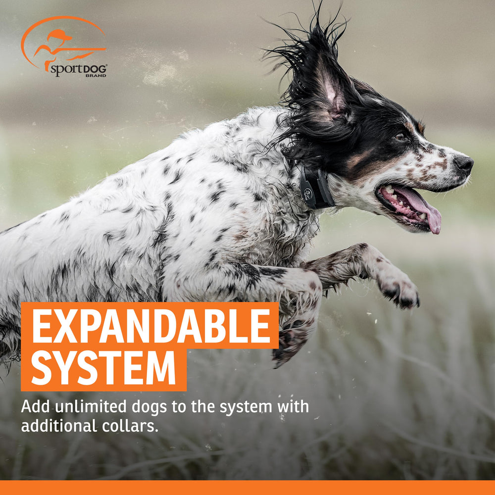SportDOG Weatherproof construction withstands rugged outdoor conditions for dependable use.