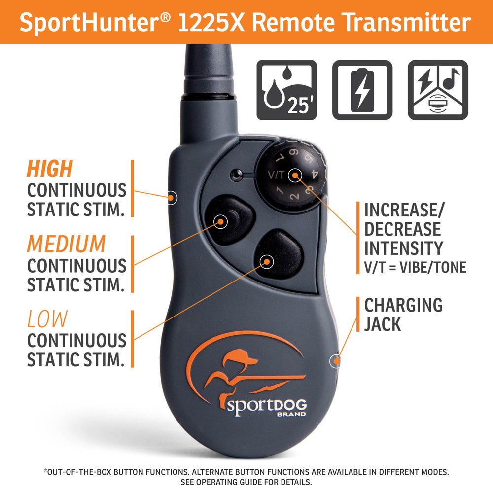SportDOG YardTrainer quick-charge battery supports long training sessions with minimal downtime.