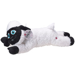 Spot Baa Baa Black Sheep plush toy front view—cuddly comfort for dogs.