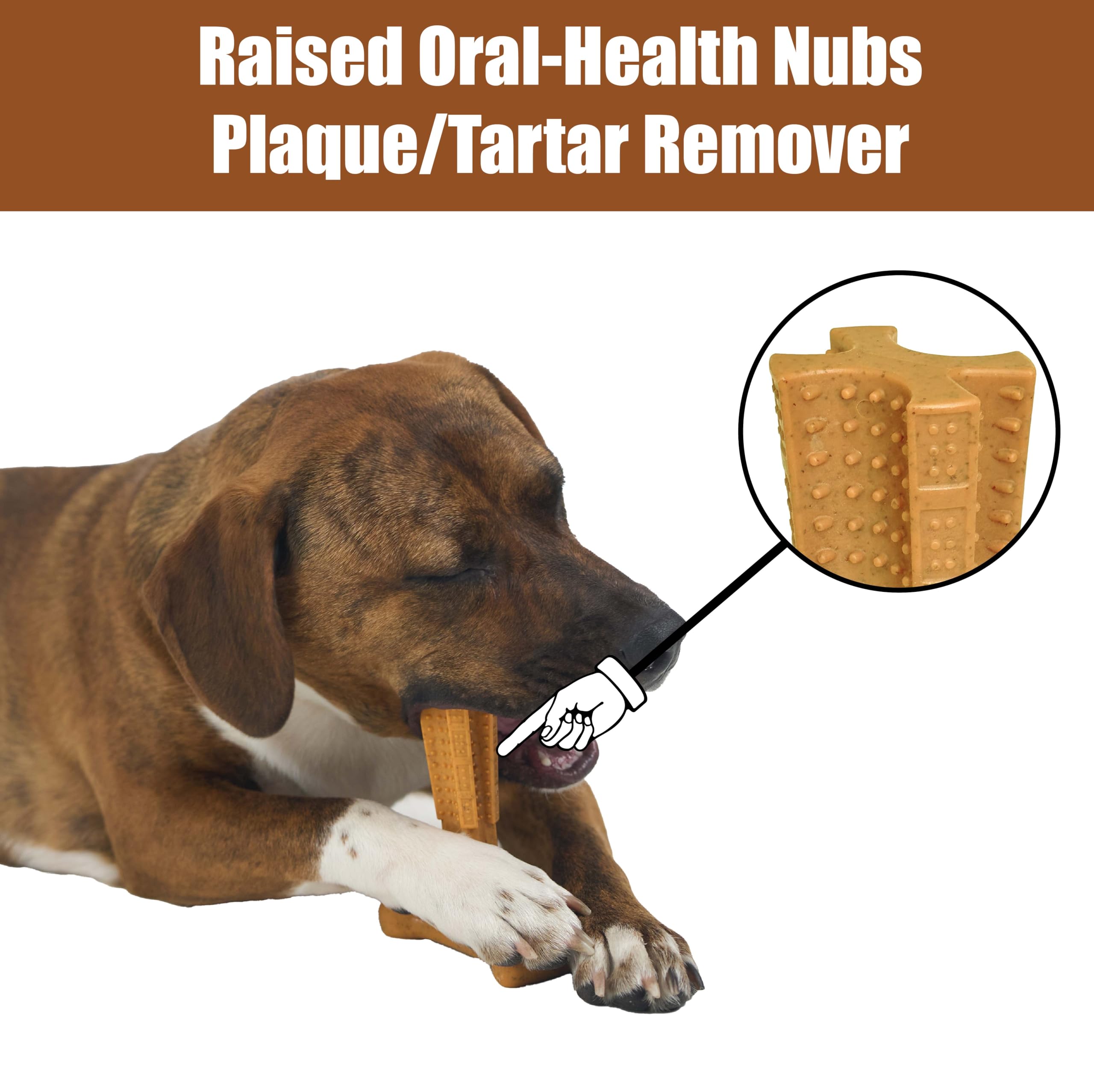 SPOT Bam-Bones Plus long-lasting chew keeps dogs engaged for hours.