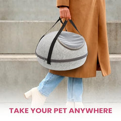 SPOT Doc & Phoebe’s comfy bed mode with cushioned bottom for restful naps
