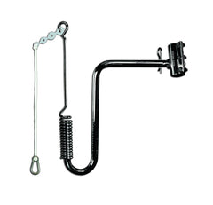 Springer Hands Free Dog Leash Bike Attachment Kit on bike demonstrating hands-free exercise beside your dog.