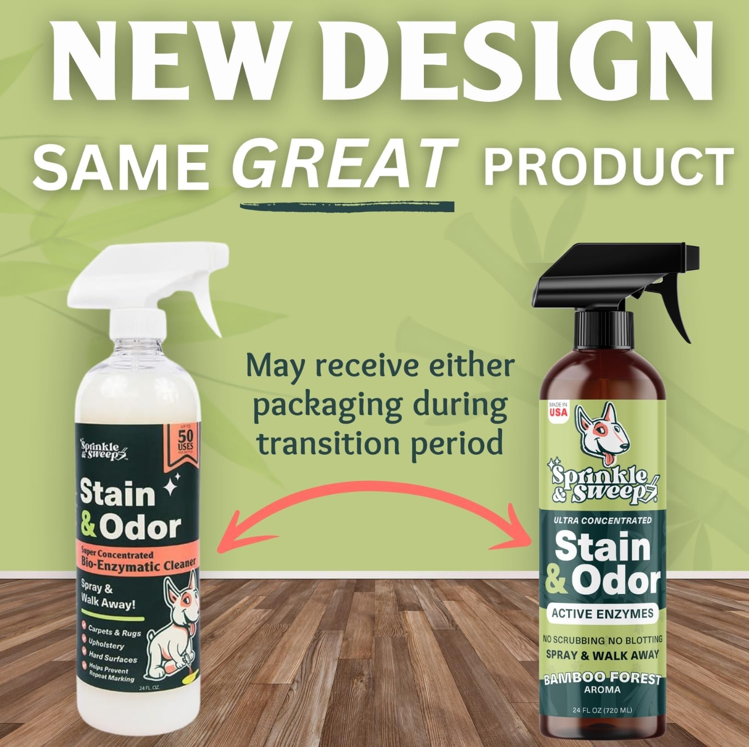 Sprinkle & Sweep enzyme cleaner drying after use on furniture and cushions