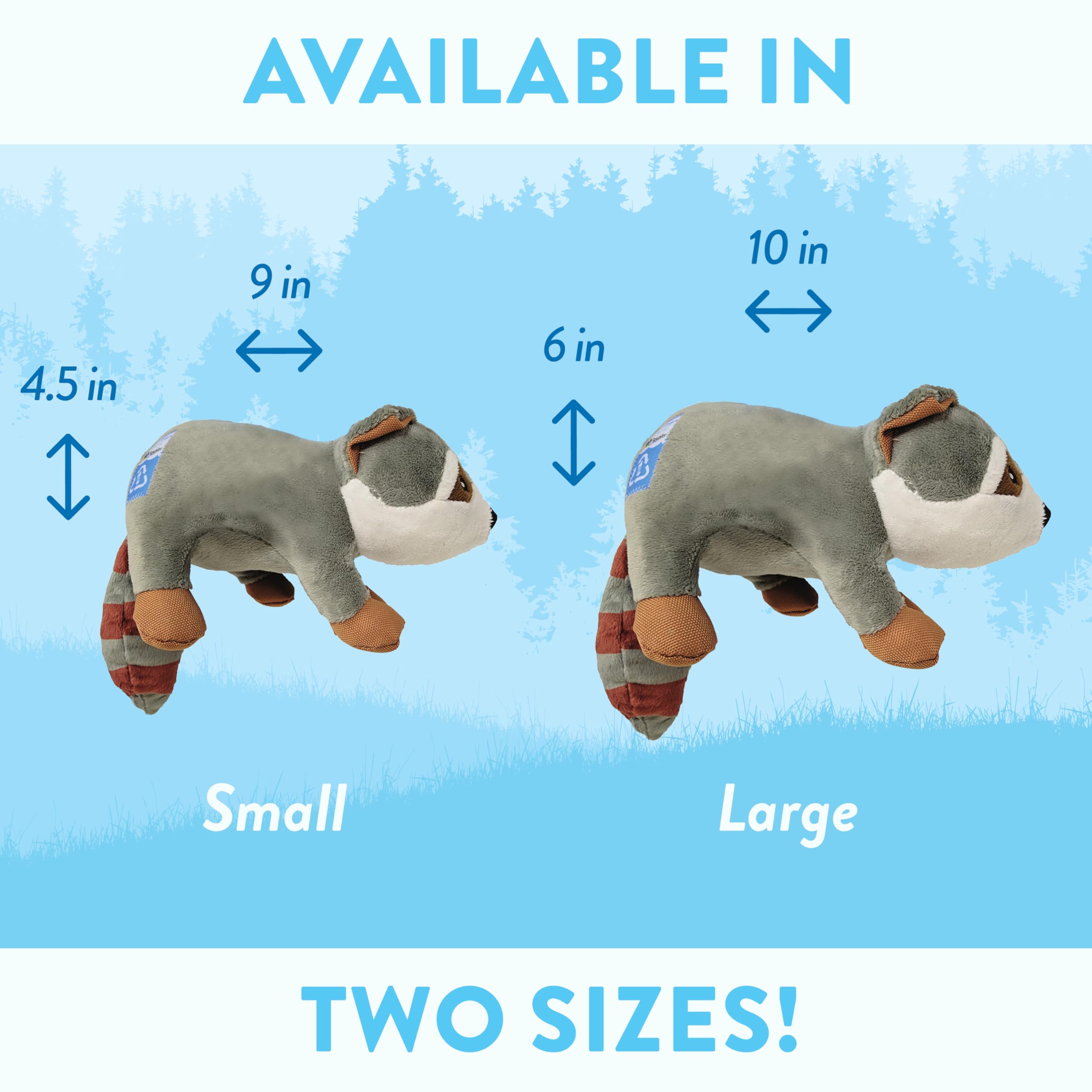 Spunky Pup Clean Earth Raccoon packaging close-up communicates bottle-count and sustainability.