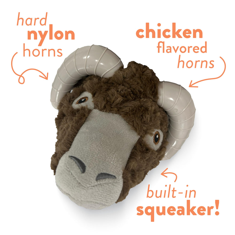 Spunky Pup Knucklehead chicken-flavored dental chew promotes dental health during play.