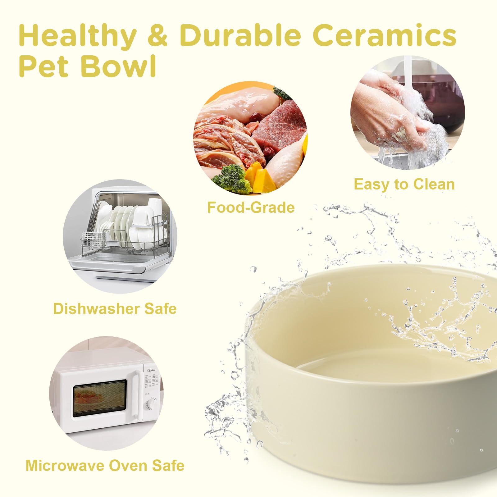 SPUNKYJUNKY beige ceramic bowl complements modern home decor