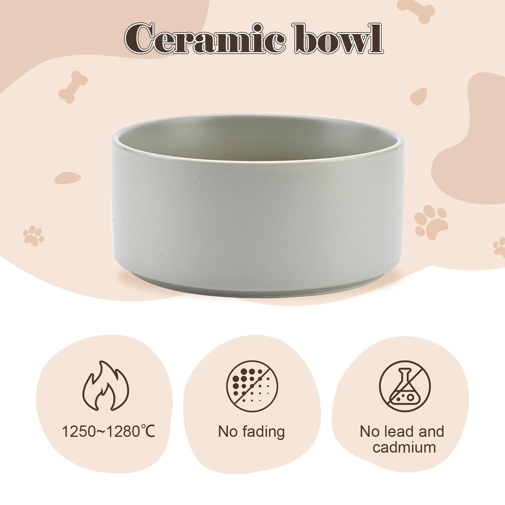 SPUNKYJUNKY easy-clean ceramic resists odors and residues.