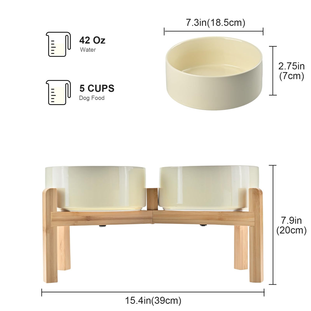 SPUNKYJUNKY eco bamboo stand showcases sturdy design for comfortable eating posture