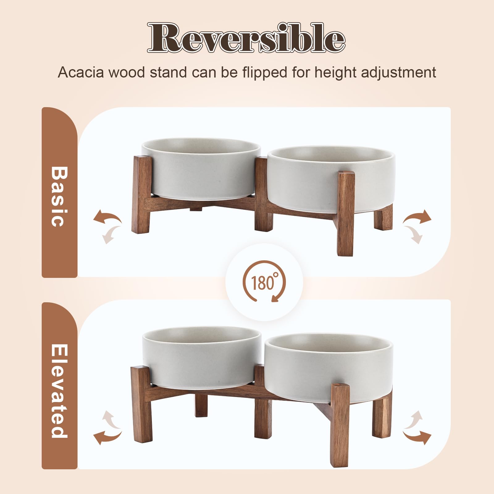 SPUNKYJUNKY raised bowl setup promotes comfortable feeding posture.