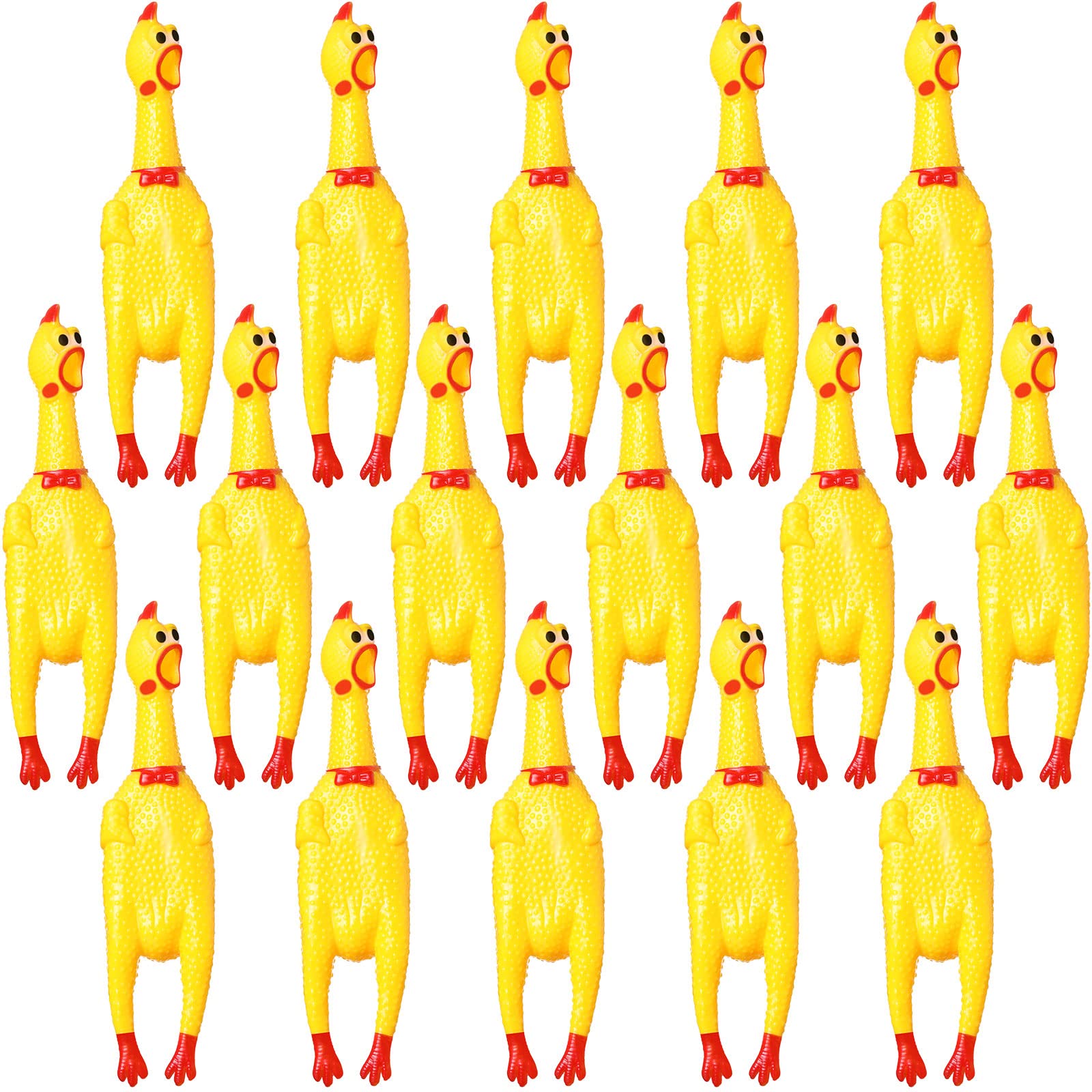 Sratte screaming chicken 16-pack package for party noise and sharing fun