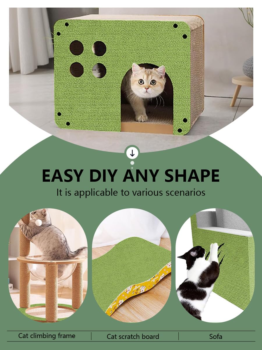SREBAY cat scratch protector durable-felt offers long-lasting use that cats enjoy.