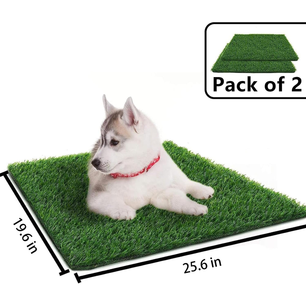 SSRIVER artificial grass dog pee tray soft texture emphasizes paw comfort