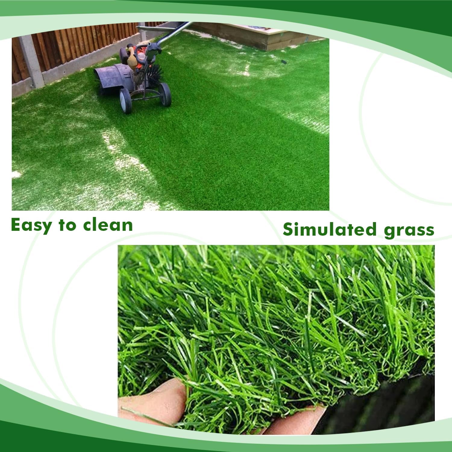 SSRIVER dog grass pad drainage-backing highlights quick-dry design for clean floors.