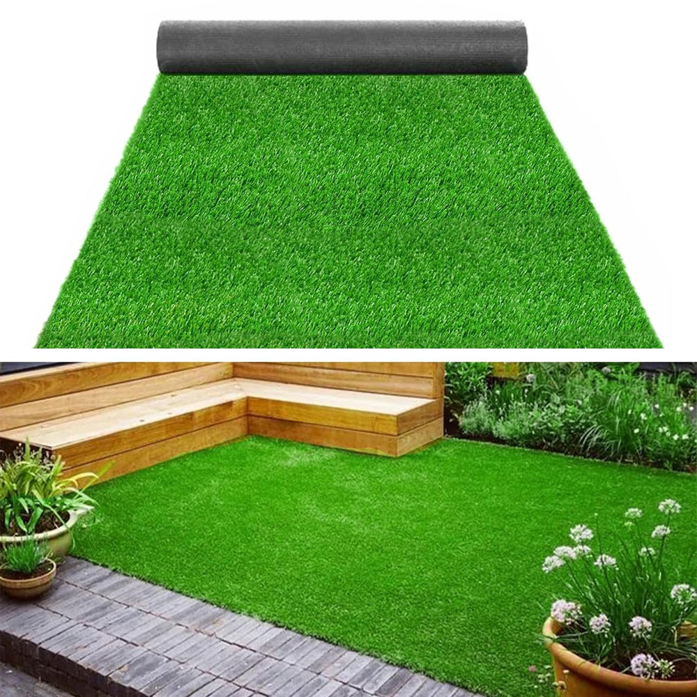 SSRIVER dog grass pad large-dog area with comfortable artificial turf for lounging and training.